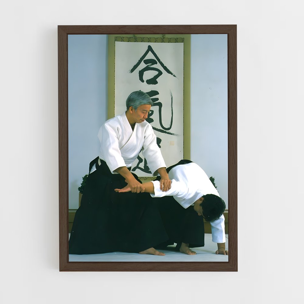 Poster Maître de la Voie – affiche Aikido (vue 5)